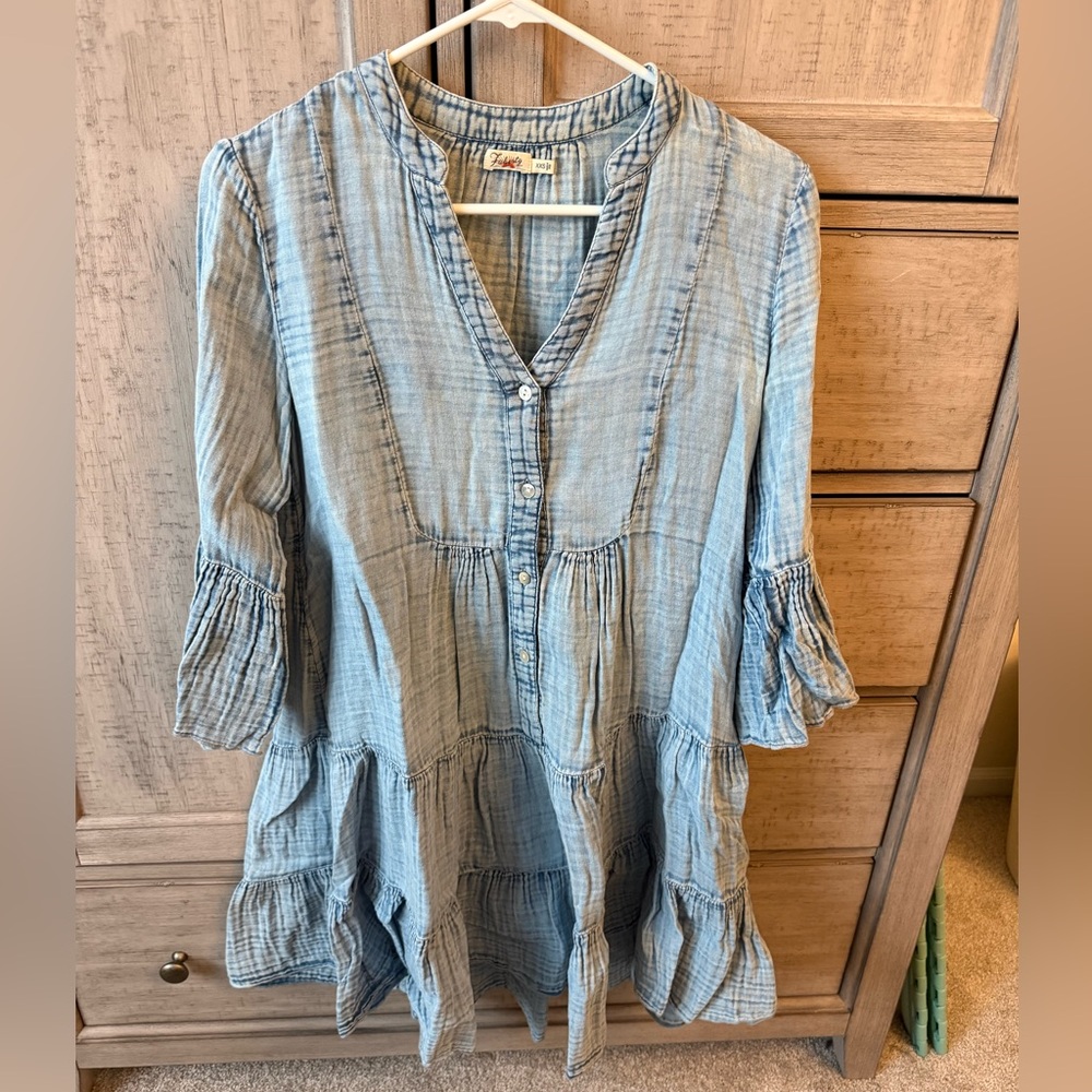 Faherty Kacey Dress Size XXS